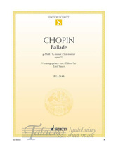 Ballade g-Moll / g minor / Sol mineur, opus 23
